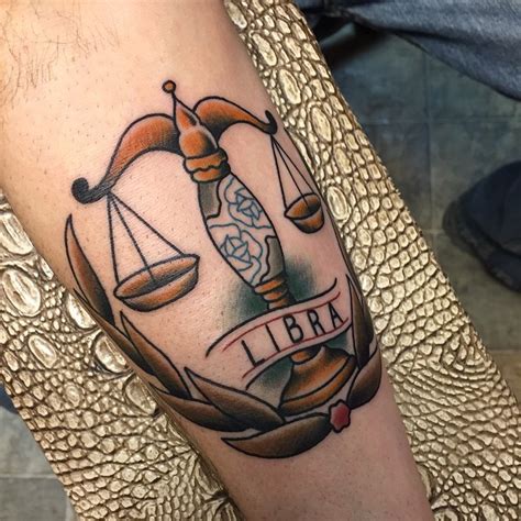 libra zodiac tattoo|libra zodiac sign tattoos.